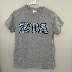 Zeta Tau Alpha letter shirt